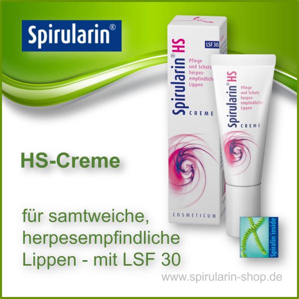 Spirularin HS Creme bei herpesempfindlichen Lippen